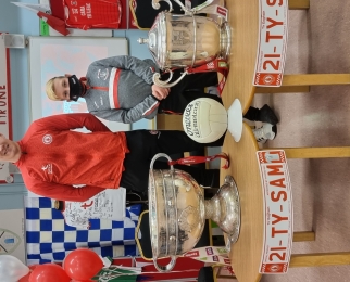 Sam Maguire visits St. John's